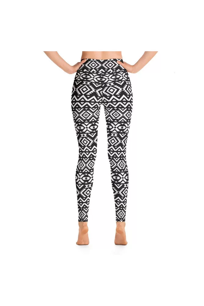 Tribal Tranquility Yoga Leggings