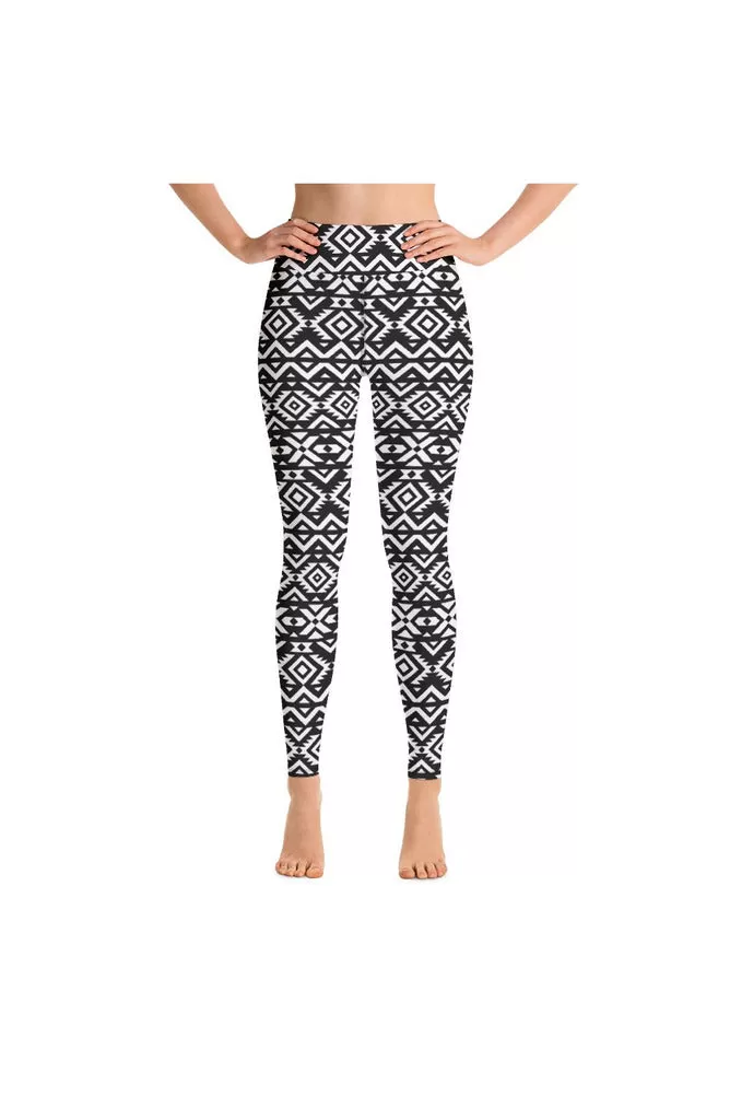 Tribal Tranquility Yoga Leggings