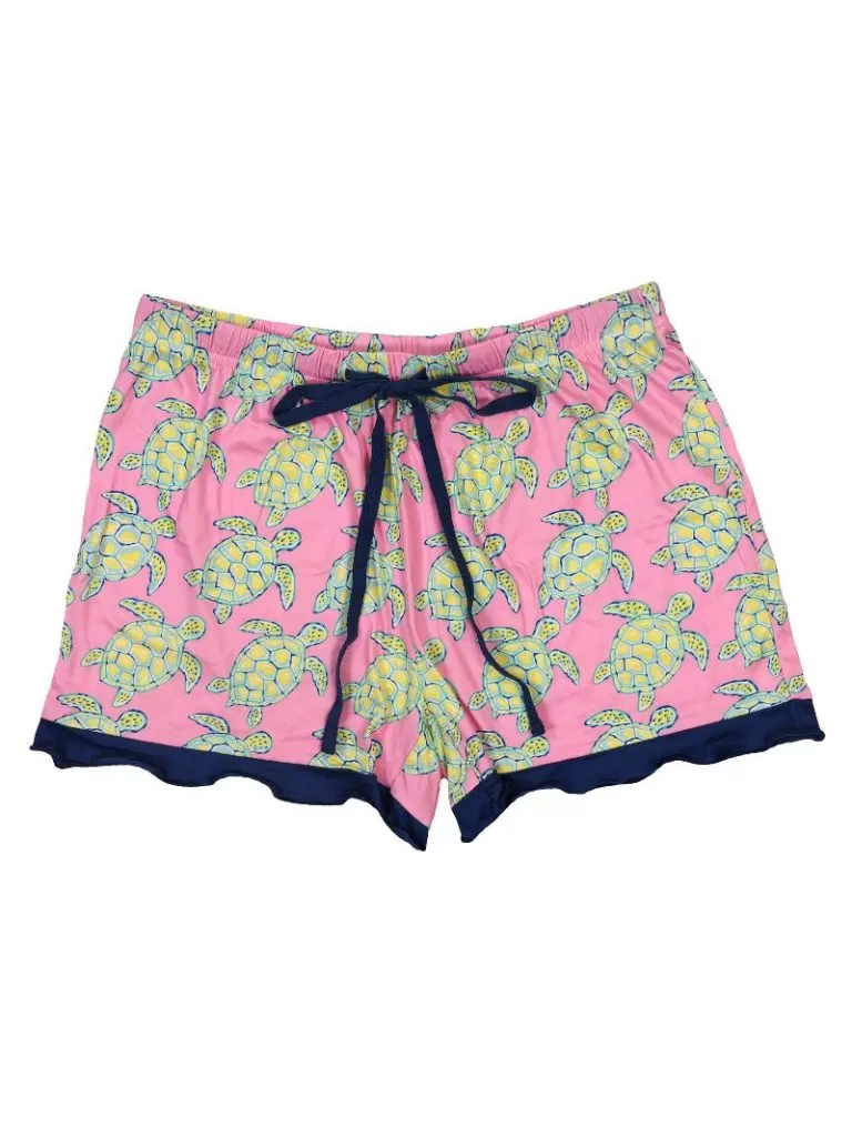 Turtle Lounge Shorts by Simply Southern