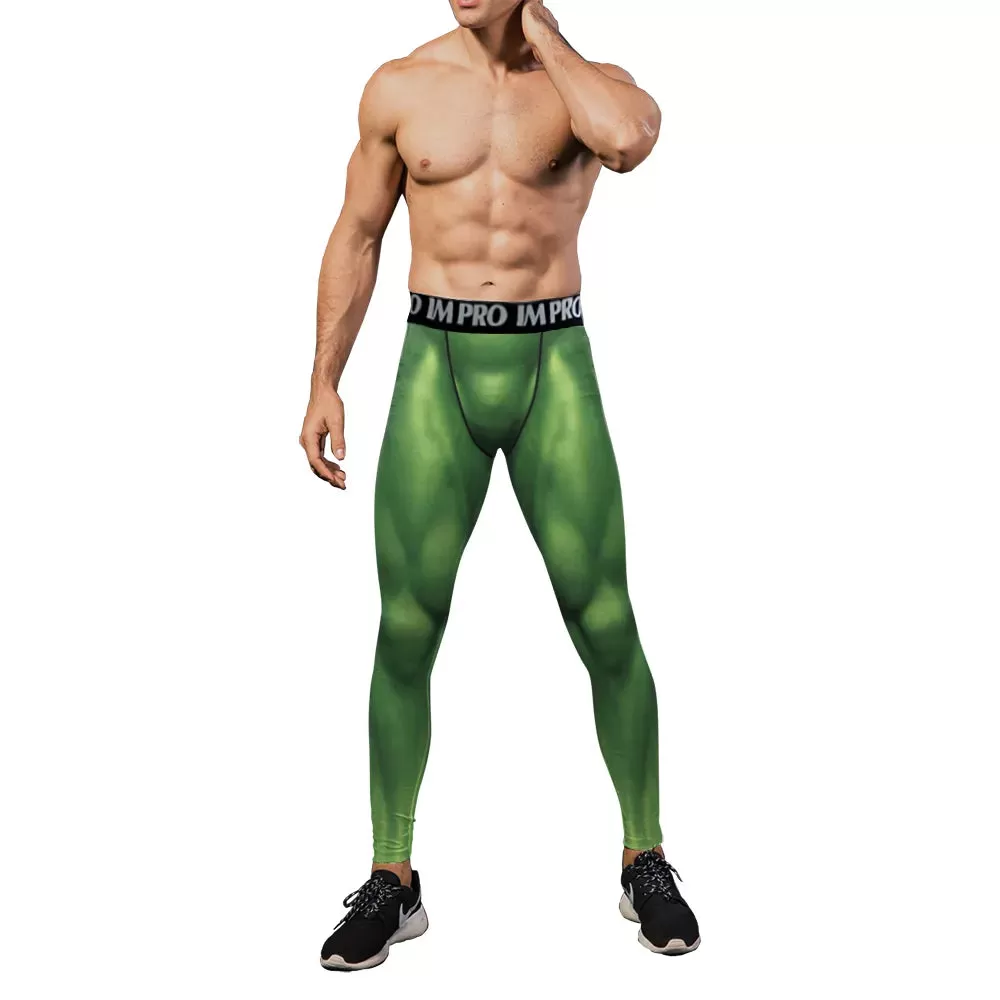 Warrior 'Angry' Premium Compression Leggings Spats