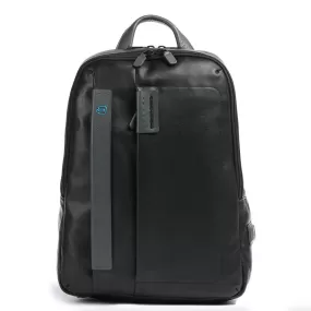 Zaino Uomo Porta PC 14 PIQUADRO in Pelle Nera Linea Pulse - CA3869P15