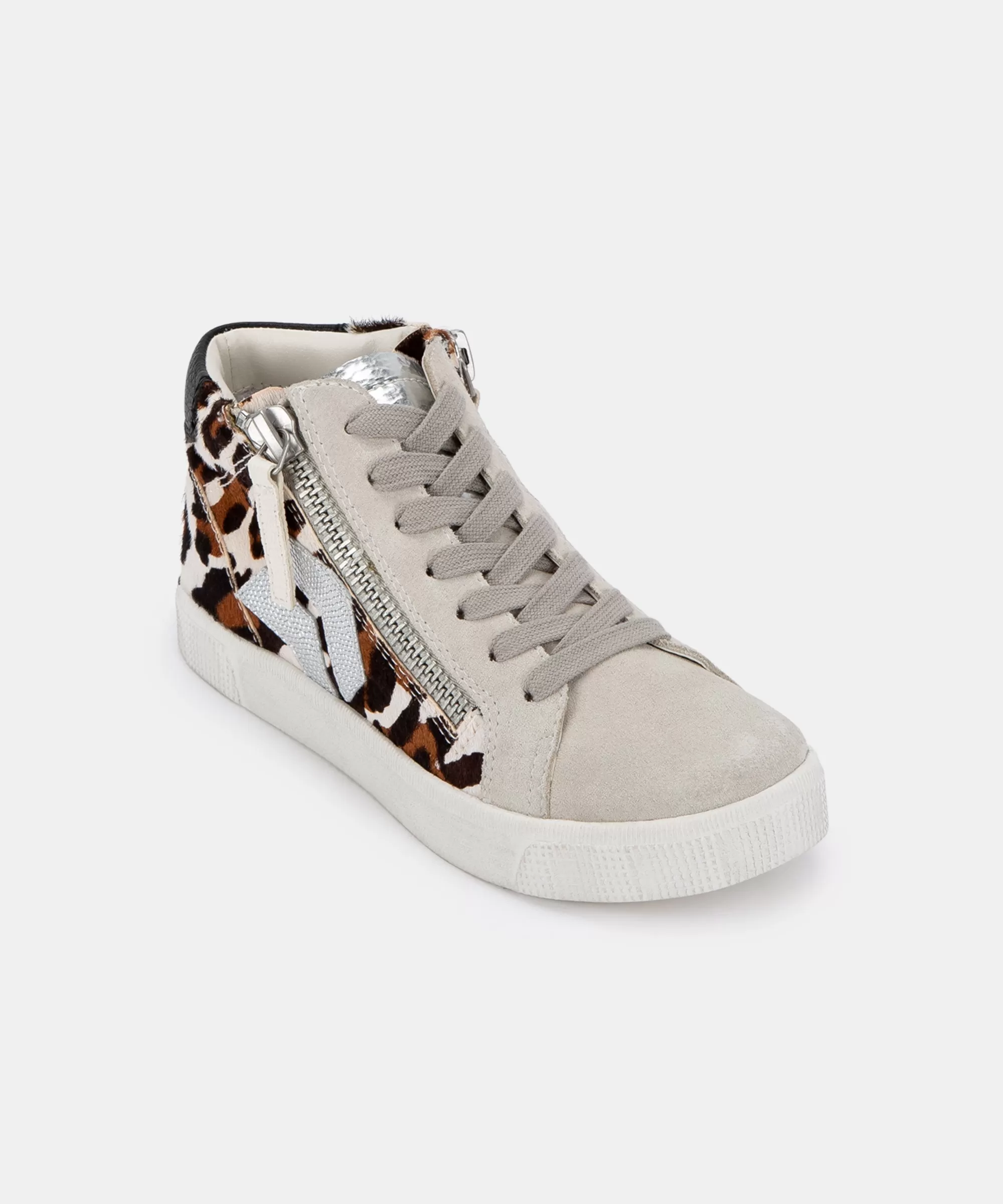 ZONYA SNEAKERS DK LEOPARD CALF HAIR re:vita