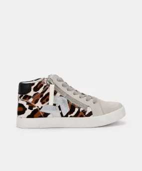 ZONYA SNEAKERS DK LEOPARD CALF HAIR re:vita