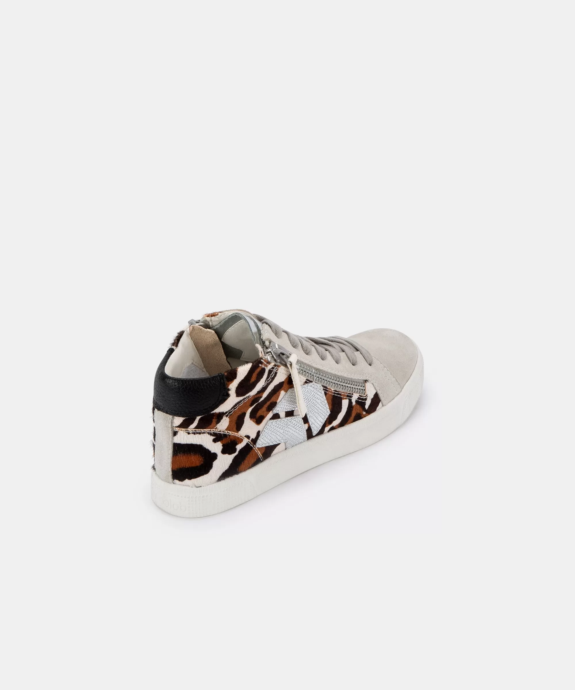 ZONYA SNEAKERS DK LEOPARD CALF HAIR re:vita